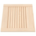 vidaXL Uși de dulap design lambriu 4 buc. 39,5x39,4 cm lemn masiv pin