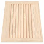 vidaXL Ușă de dulap cu design lambriu, 39,5x49,4 cm, lemn masiv de pin vidaXL Ușă de dulap cu design lambriu, 39,5x49,4 cm, lemn masiv de pin