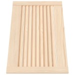 vidaXL Uși de dulap design lambriu 4 buc. 39,5x59,4 cm lemn masiv pin