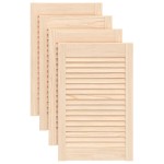 vidaXL Uși de dulap design lambriu 4 buc. 61,5x39,4 cm lemn masiv pin