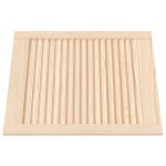 vidaXL Uși de dulap design lambriu 4 buc. 61,5x49,4 cm lemn masiv pin