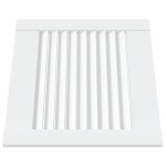 vidaXL Uși dulap design lambriu 2 buc. alb 39,5x39,4 cm lemn masiv pin vidaXL Uși dulap design lambriu 2 buc. alb 39,5x39,4 cm lemn masiv pin