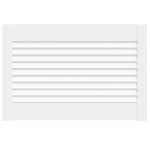vidaXL Ușă de dulap design lambriu, alb, 39,5x59,4 cm, lemn masiv pin vidaXL Ușă de dulap design lambriu, alb, 39,5x59,4 cm, lemn masiv pin