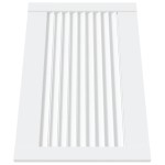 vidaXL Uși dulap design lambriu 2 buc. alb 39,5x59,4 cm lemn masiv pin vidaXL Uși dulap design lambriu 2 buc. alb 39,5x59,4 cm lemn masiv pin