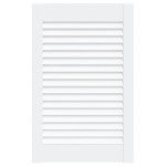 vidaXL Ușă de dulap design lambriu, alb, 61,5x39,4 cm, lemn masiv pin vidaXL Ușă de dulap design lambriu, alb, 61,5x39,4 cm, lemn masiv pin