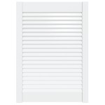 vidaXL Ușă de dulap design lambriu, alb, 69x49,4 cm, lemn masiv pin vidaXL Ușă de dulap design lambriu, alb, 69x49,4 cm, lemn masiv pin