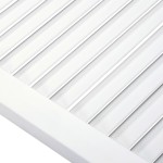 vidaXL Ușă de dulap design lambriu, alb, 69x49,4 cm, lemn masiv pin vidaXL Ușă de dulap design lambriu, alb, 69x49,4 cm, lemn masiv pin