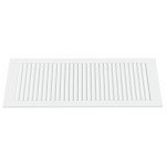 vidaXL Ușă de dulap design lambriu, alb, 99,3x39,4 cm, lemn masiv pin vidaXL Ușă de dulap design lambriu, alb, 99,3x39,4 cm, lemn masiv pin