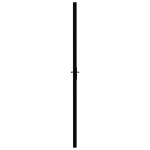 vidaXL Ușă de interior, negru, 83x201,5 cm, sticlă ESG și aluminiu