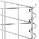vidaXL Straturi înălțate gabioane 4 buc. 30x30x50/100/150/200 cm fier