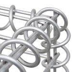 vidaXL Stâlpi tip coș gabion, 2 buc., 40x40x60 cm, fier vidaXL Stâlpi tip coș gabion, 2 buc., 40x40x60 cm, fier