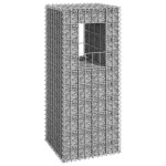 vidaXL Stâlp tip coș gabion, 40x40x100 cm, fier vidaXL Stâlp tip coș gabion, 40x40x100 cm, fier