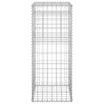 vidaXL Stâlp tip coș gabion, 40x40x100 cm, fier vidaXL Stâlp tip coș gabion, 40x40x100 cm, fier