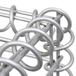 vidaXL Stâlp tip coș gabion, 40x40x100 cm, fier vidaXL Stâlp tip coș gabion, 40x40x100 cm, fier