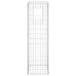 vidaXL Stâlp tip coș gabion, 40x40x140 cm, fier