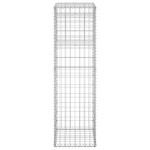 vidaXL Stâlp tip coș gabion, 40x40x140 cm, fier