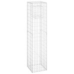 vidaXL Stâlp tip coș gabion, 40x40x180 cm, fier vidaXL Stâlp tip coș gabion, 40x40x180 cm, fier