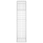 vidaXL Stâlpi tip coș gabion, 2 buc., 40x40x180 cm, fier vidaXL Stâlpi tip coș gabion, 2 buc., 40x40x180 cm, fier