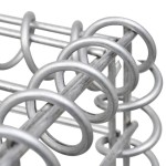 vidaXL Stâlpi tip coș gabion, 2 buc., 40x40x180 cm, fier vidaXL Stâlpi tip coș gabion, 2 buc., 40x40x180 cm, fier