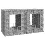 vidaXL Stâlpi coș gabion, 2 buc., 50x50x60 cm, fier vidaXL Stâlpi coș gabion, 2 buc., 50x50x60 cm, fier