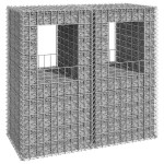 vidaXL Stâlpi tip coș gabion, 2 buc., 50x50x100 cm, fier vidaXL Stâlpi tip coș gabion, 2 buc., 50x50x100 cm, fier