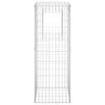 vidaXL Stâlpi coș gabion, 2 buc., 50x50x140 cm, fier vidaXL Stâlpi coș gabion, 2 buc., 50x50x140 cm, fier