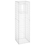 vidaXL Stâlpi tip coș gabion, 2 buc., 50x50x180 cm, fier