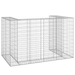 vidaXL Perete gabion pentru pubele, 180x100x110 cm, oțel galvanizat vidaXL Perete gabion pentru pubele, 180x100x110 cm, oțel galvanizat