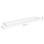vidaXL Strat înălțat de gabion, 500x100x20 cm, oțel galvanizat