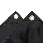 vidaXL Prelată 650 g/m² 2 x 3 m, negru vidaXL Prelată 650 g/m² 2 x 3 m, negru