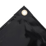 vidaXL Prelată, negru, 3x3 m, 650 g/m²