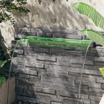 vidaXL Deversor de cascadă cu LED-uri RGB, 108 cm, oțel inoxidabil