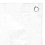 vidaXL Prelată 180 g/m², alb, 4x4 m, HDPE vidaXL Prelată 180 g/m², alb, 4x4 m, HDPE