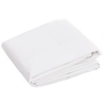 vidaXL Prelată 260 g/m², alb, 4x4 m, HDPE