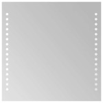 vidaXL Oglindă cu LED de baie, 30x30 cm
