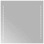 vidaXL Oglindă de baie cu LED, 40x40 cm