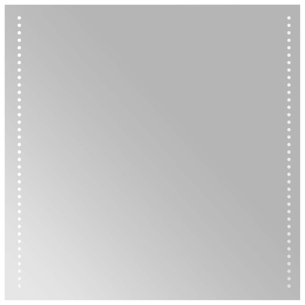 vidaXL Oglinda de baie cu LED, 60x60 cm