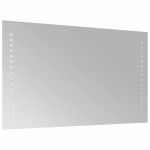 vidaXL Oglindă cu LED de baie, 50x30 cm