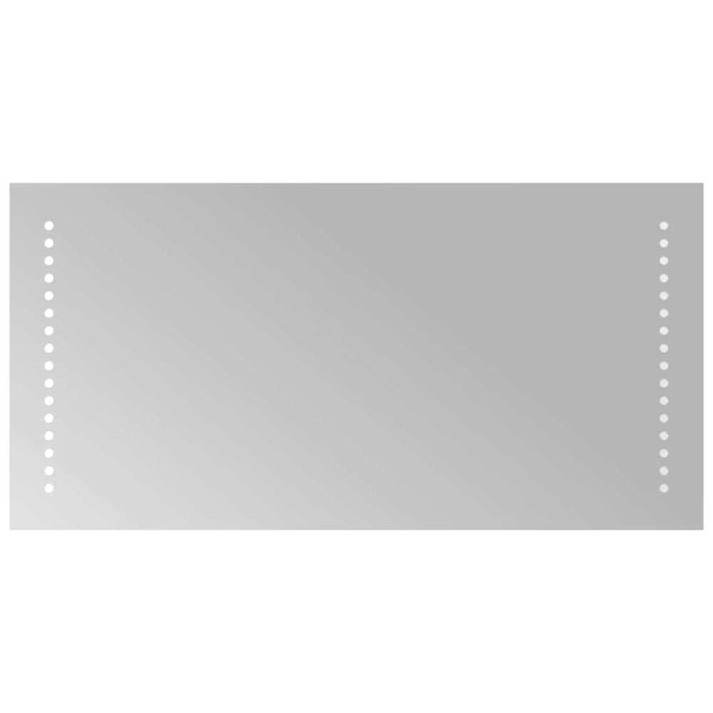 vidaXL Oglindă cu LED de baie, 60x30 cm