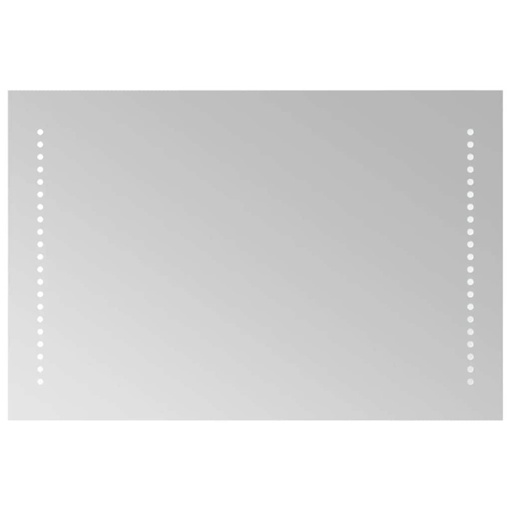 vidaXL Oglinda de baie cu LED, 60x40 cm