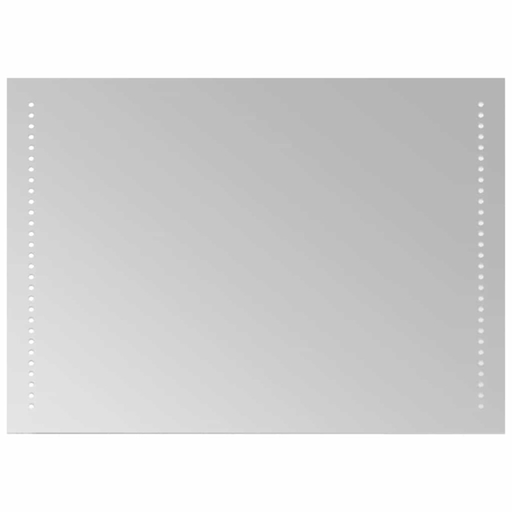 vidaXL Oglindă de baie cu LED, 70x50 cm