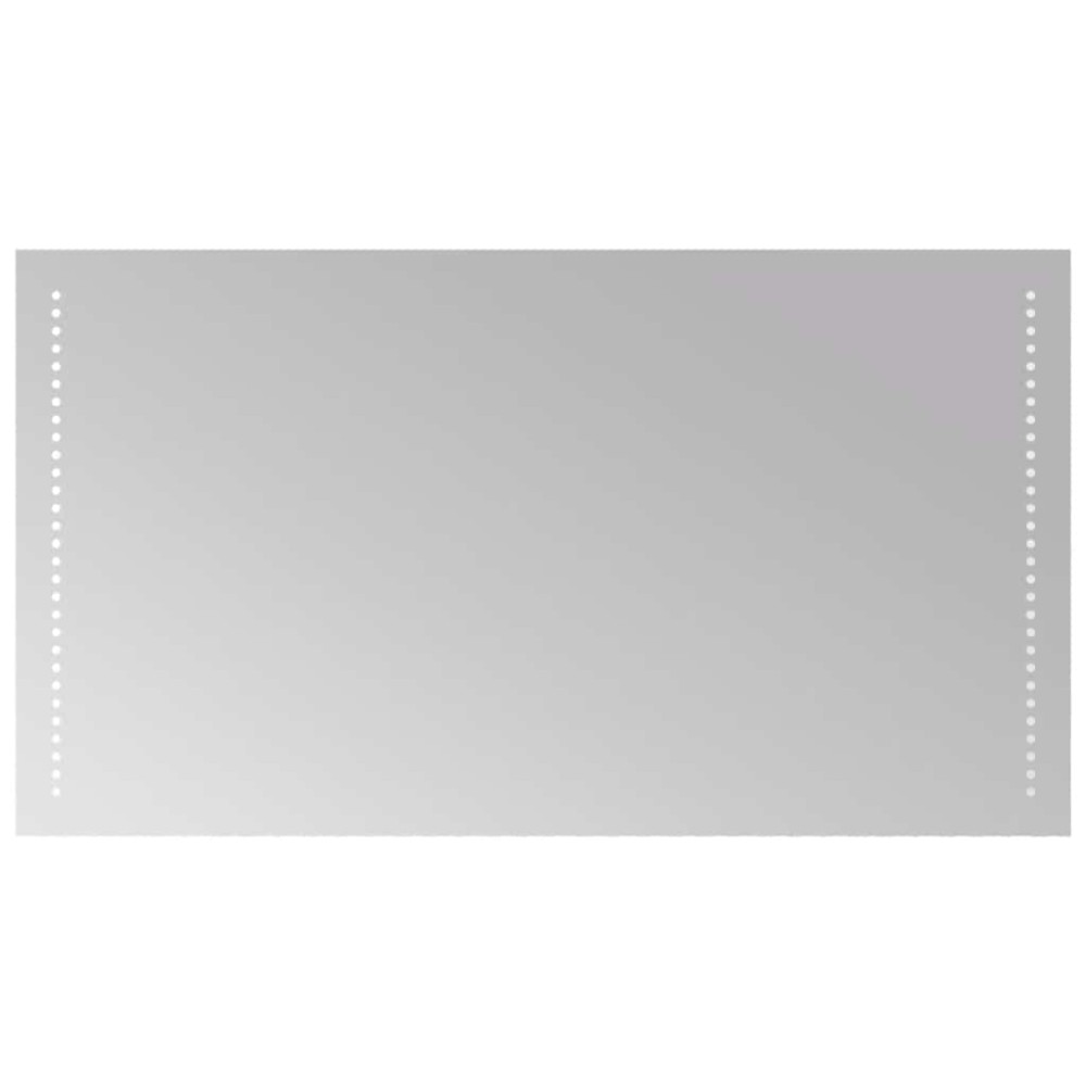 vidaXL Oglindă de baie cu LED, 90x50 cm