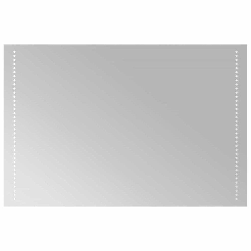 vidaXL Oglindă de baie cu LED, 90x60 cm