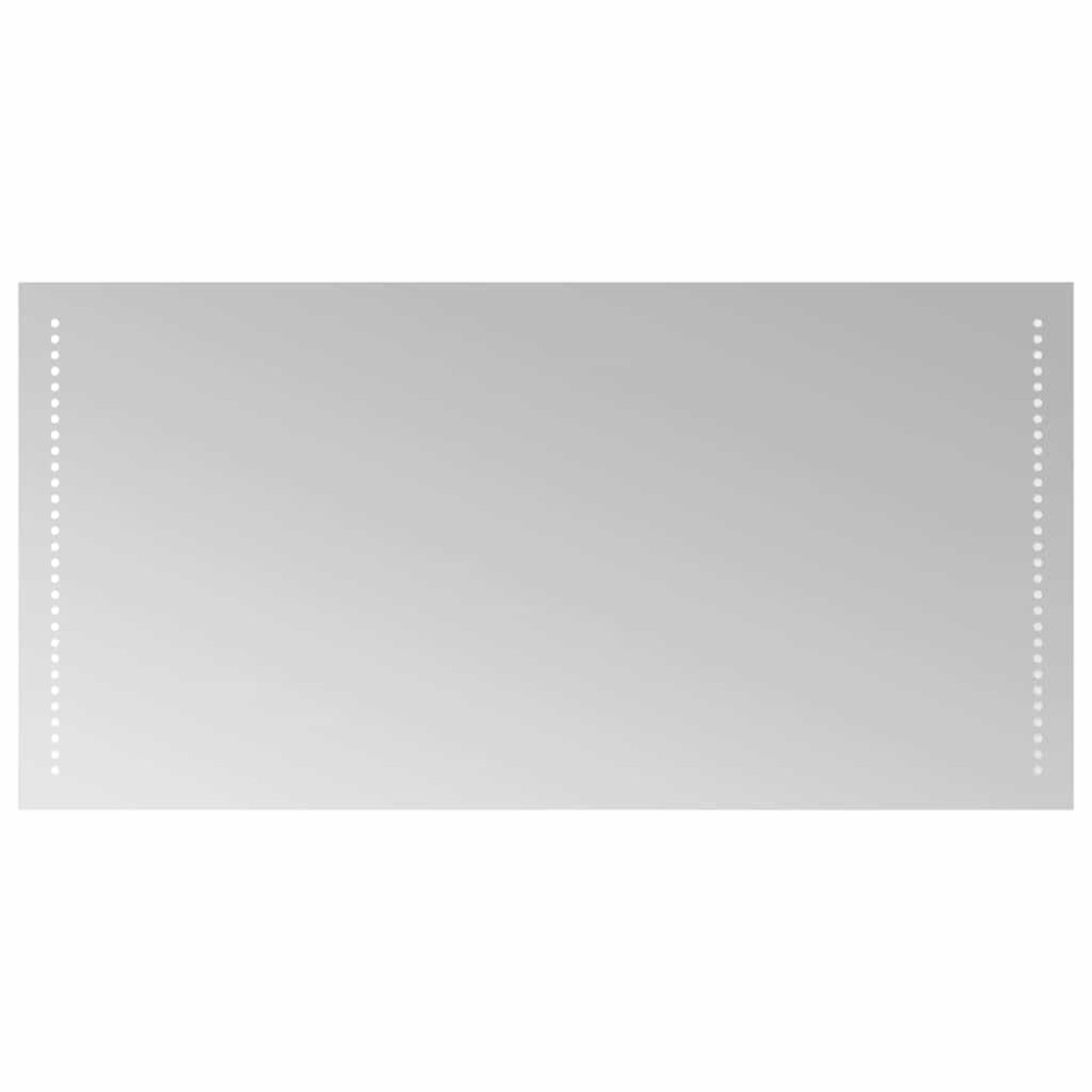 vidaXL Oglindă de baie cu LED, 100x50 cm