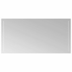vidaXL Oglindă de baie cu LED, 100x50 cm