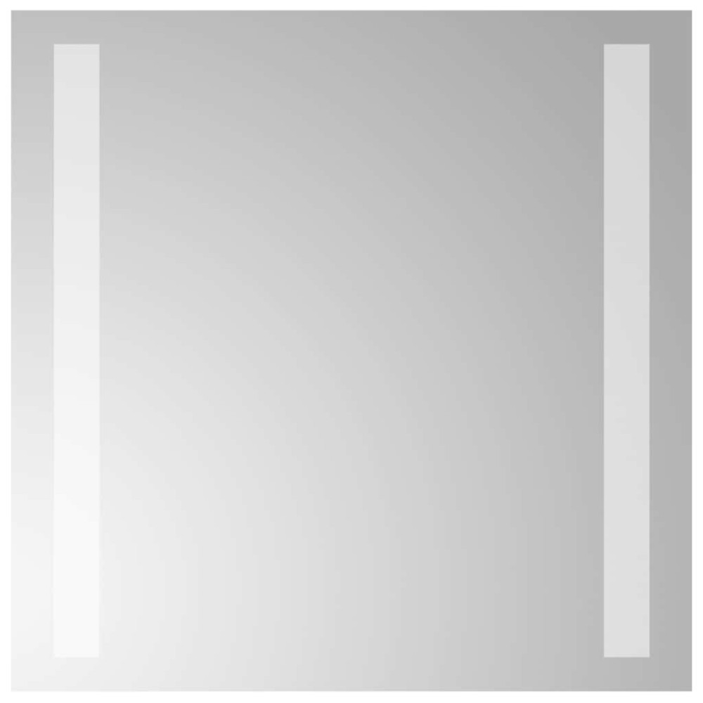 vidaXL Oglindă cu LED de baie, 30x30 cm