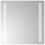 vidaXL Oglindă cu LED de baie, 30x30 cm