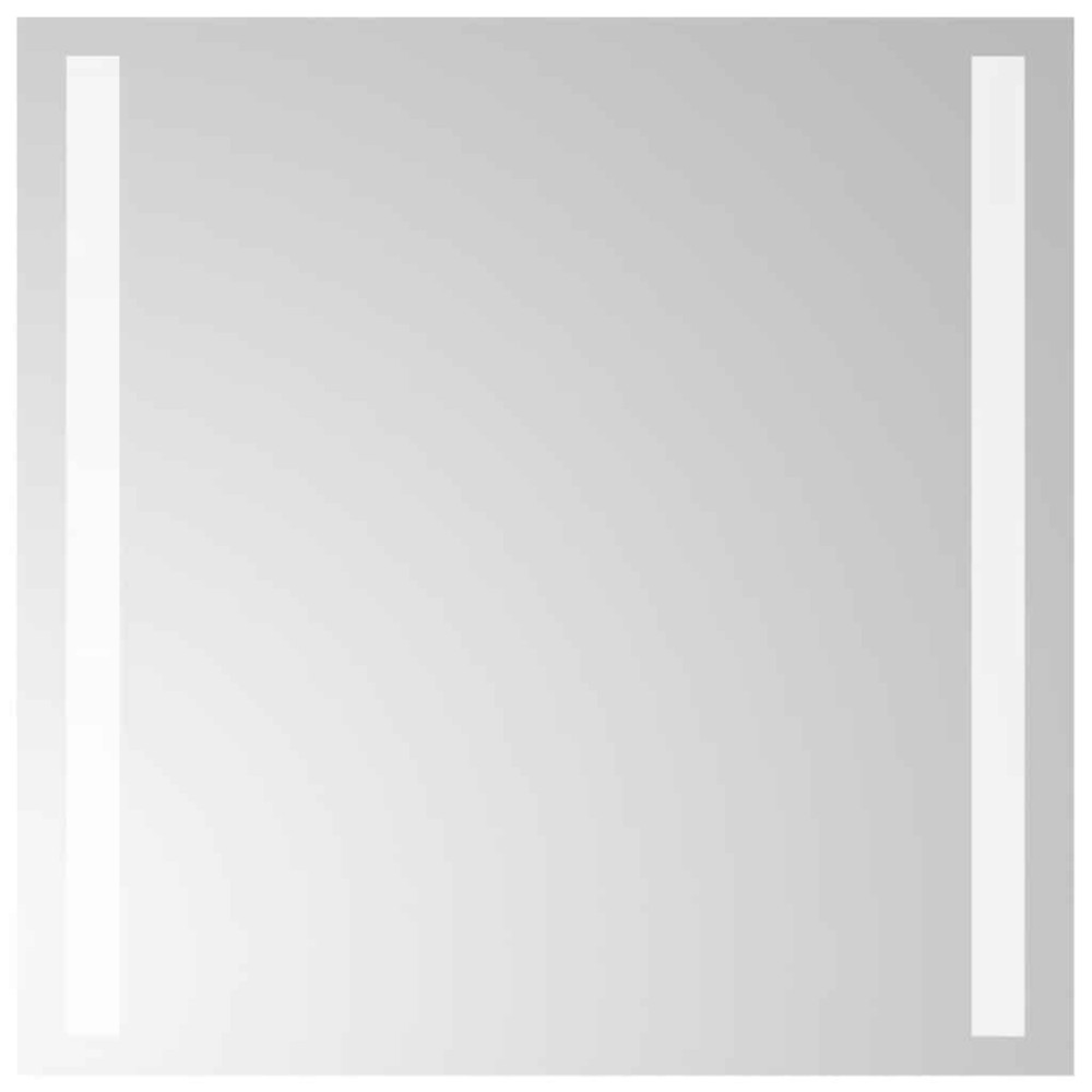 vidaXL Oglindă de baie cu LED, 40x40 cm