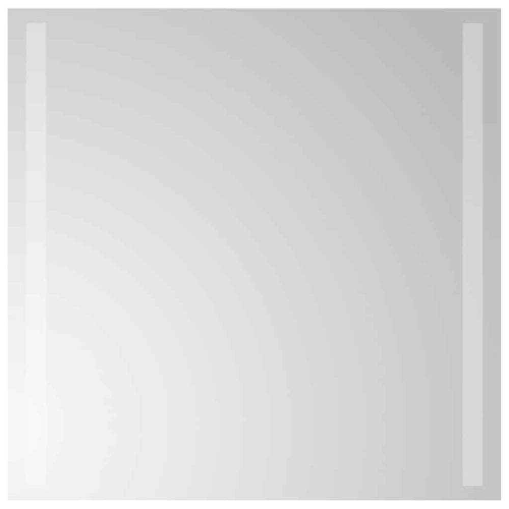 vidaXL Oglindă de baie cu LED, 50x50 cm