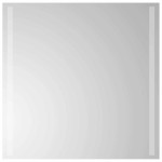 vidaXL Oglinda de baie cu LED, 60x60 cm